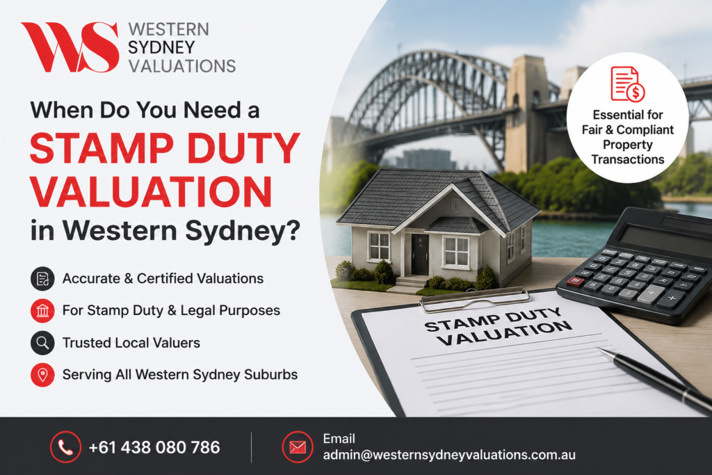 Stamp Duty Valuation in Western Sydney